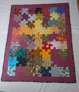 Puzzlequilt für Corinna